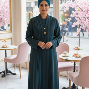 Premium TikTok Abaya – Modern Design with Graceful Look
